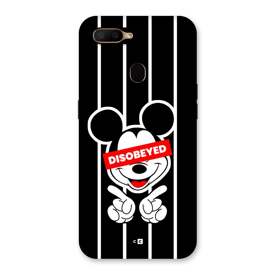 Disobeyed Micky Back Case for Oppo A5s