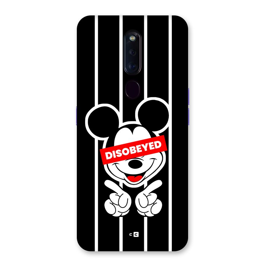 Disobeyed Micky Back Case for Oppo F11 Pro