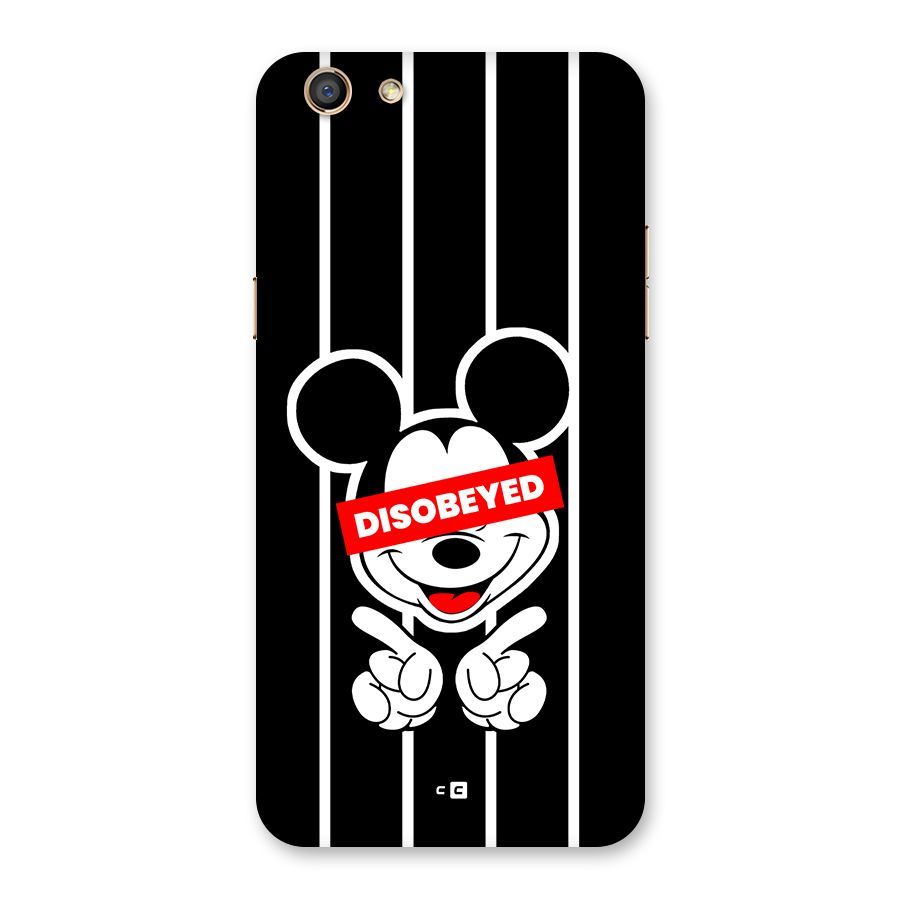 Disobeyed Micky Back Case for Oppo F3
