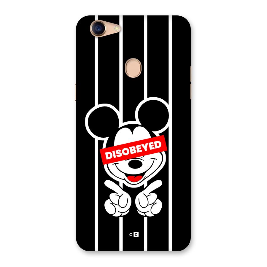 Disobeyed Micky Back Case for Oppo F5