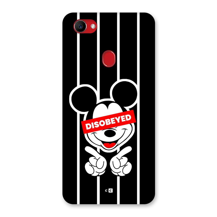 Disobeyed Micky Back Case for Oppo F7