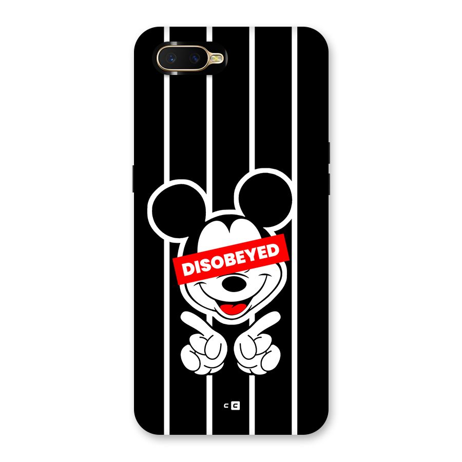Disobeyed Micky Back Case for Oppo K1