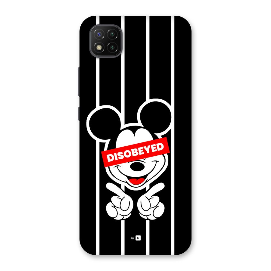 Disobeyed Micky Back Case for Poco C3