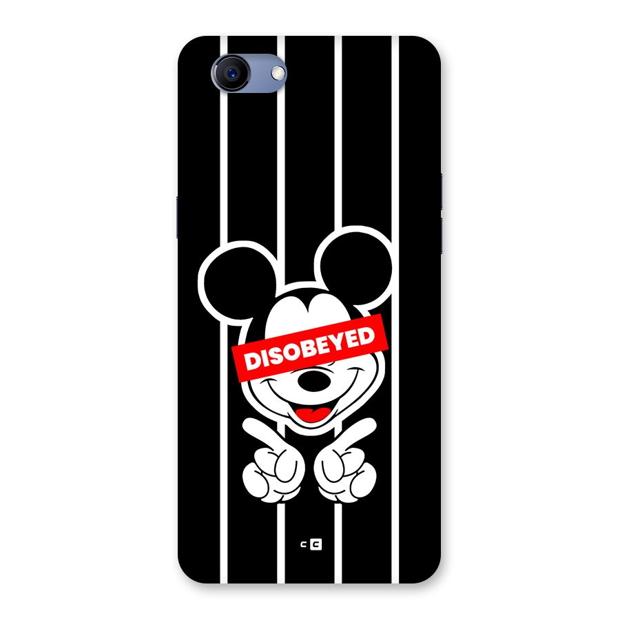 Disobeyed Micky Back Case for Realme 1