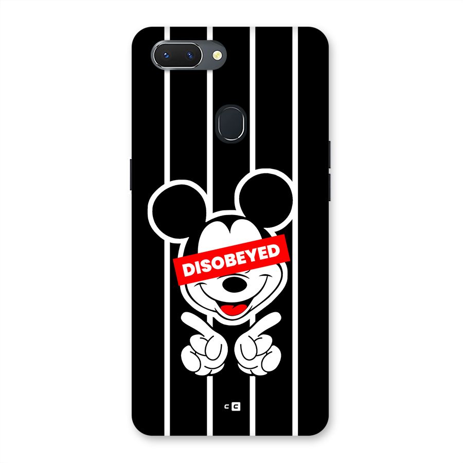 Disobeyed Micky Back Case for Realme 2