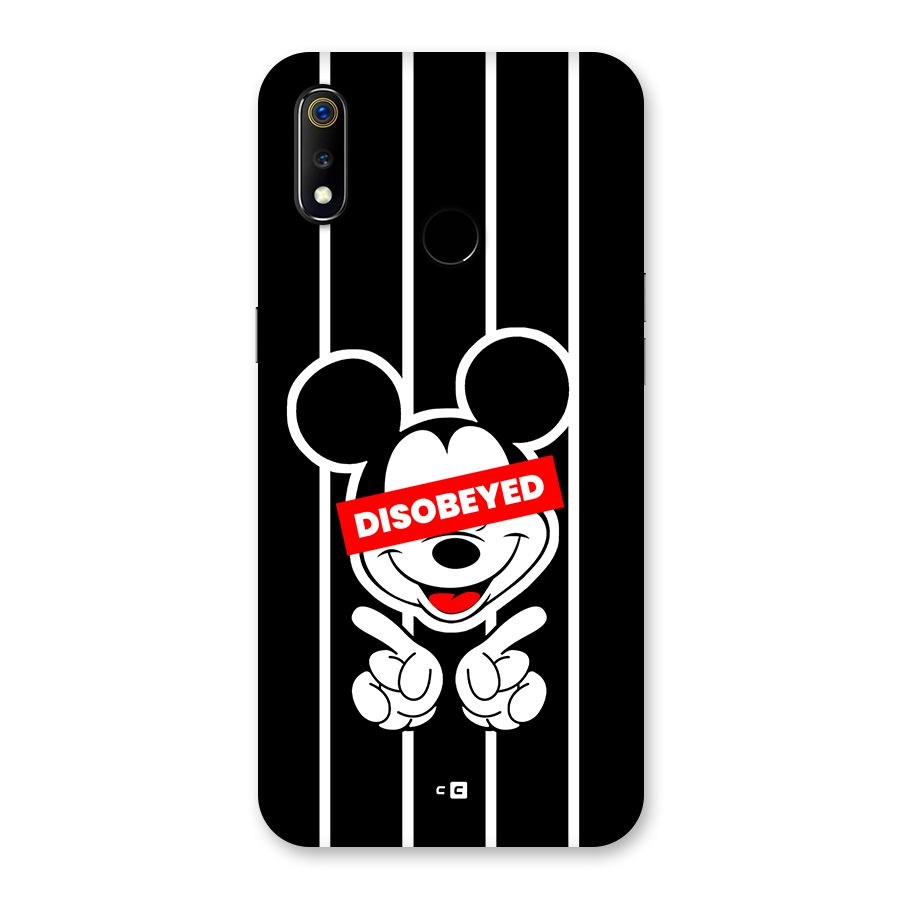 Disobeyed Micky Back Case for Realme 3