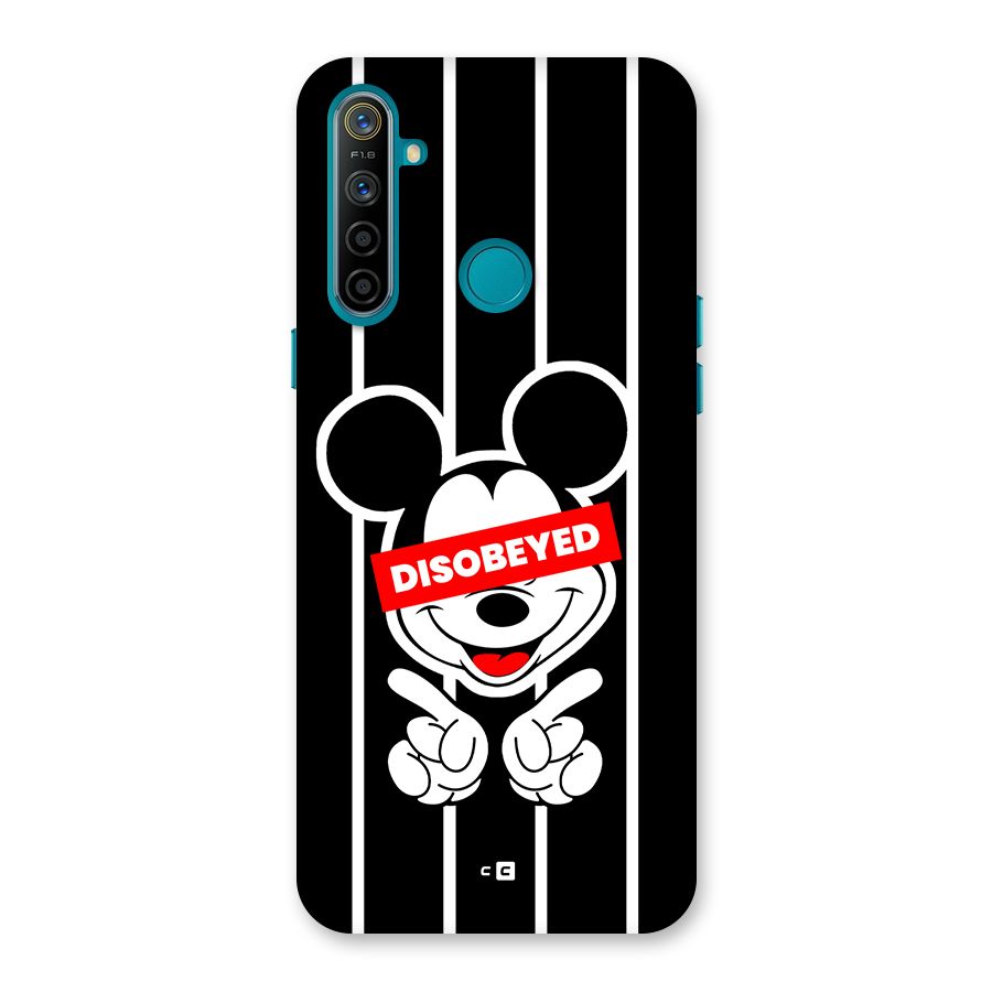 Disobeyed Micky Back Case for Realme 5i