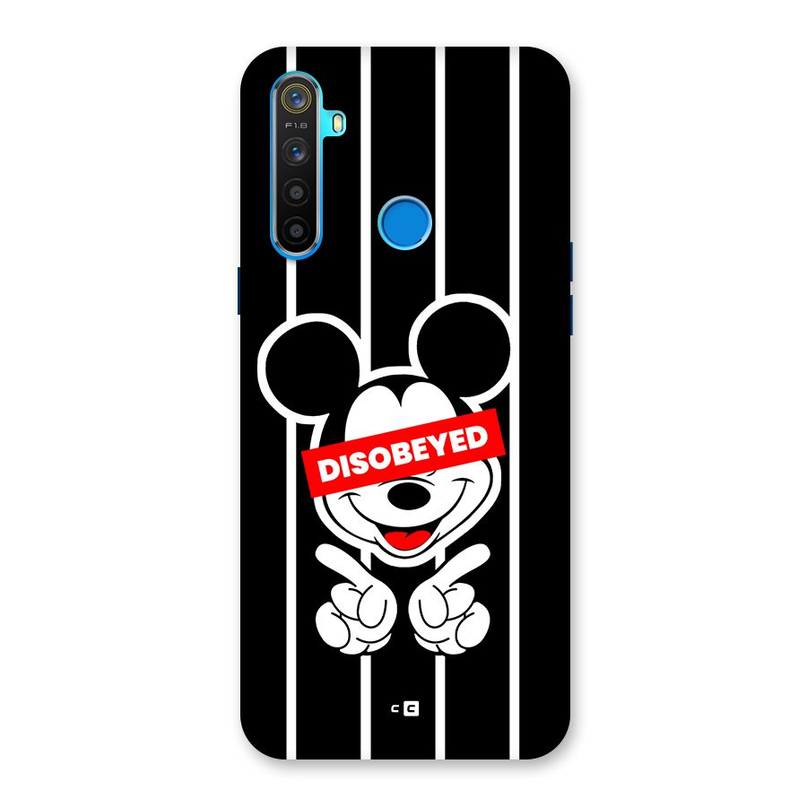 Disobeyed Micky Back Case for Realme 5s