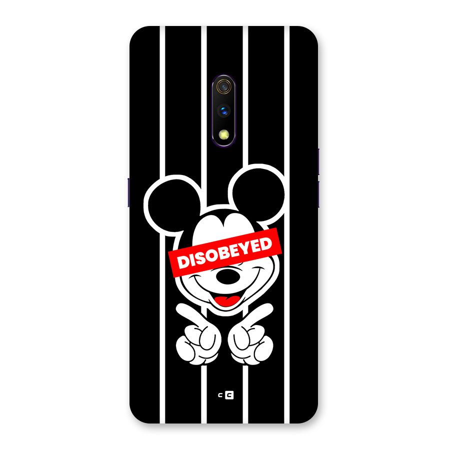 Disobeyed Micky Back Case for Realme X