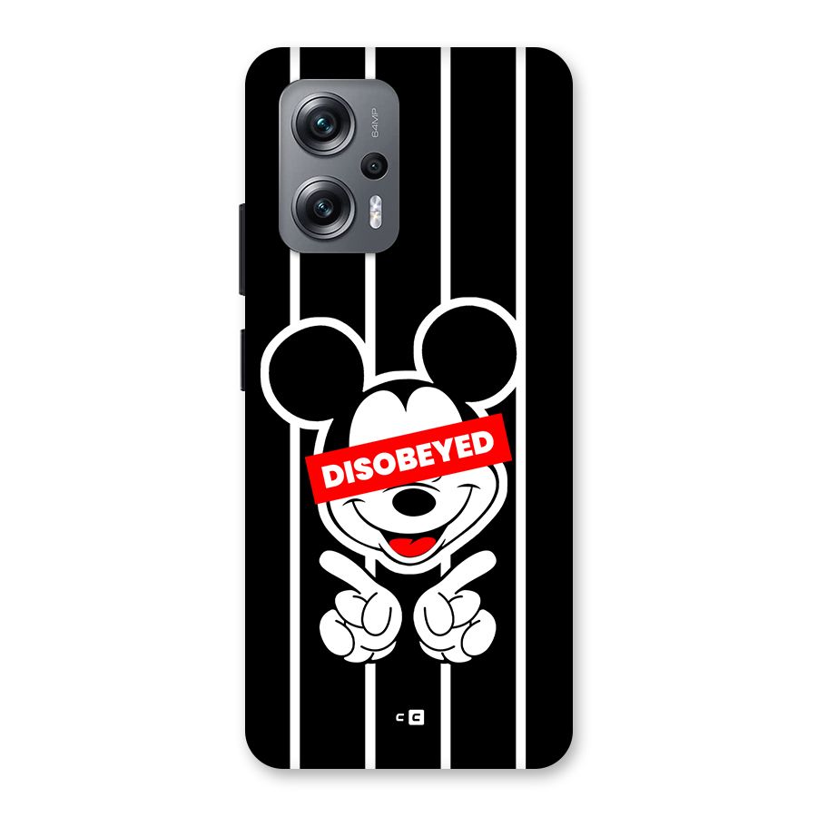 Disobeyed Micky Back Case for Redmi K50i