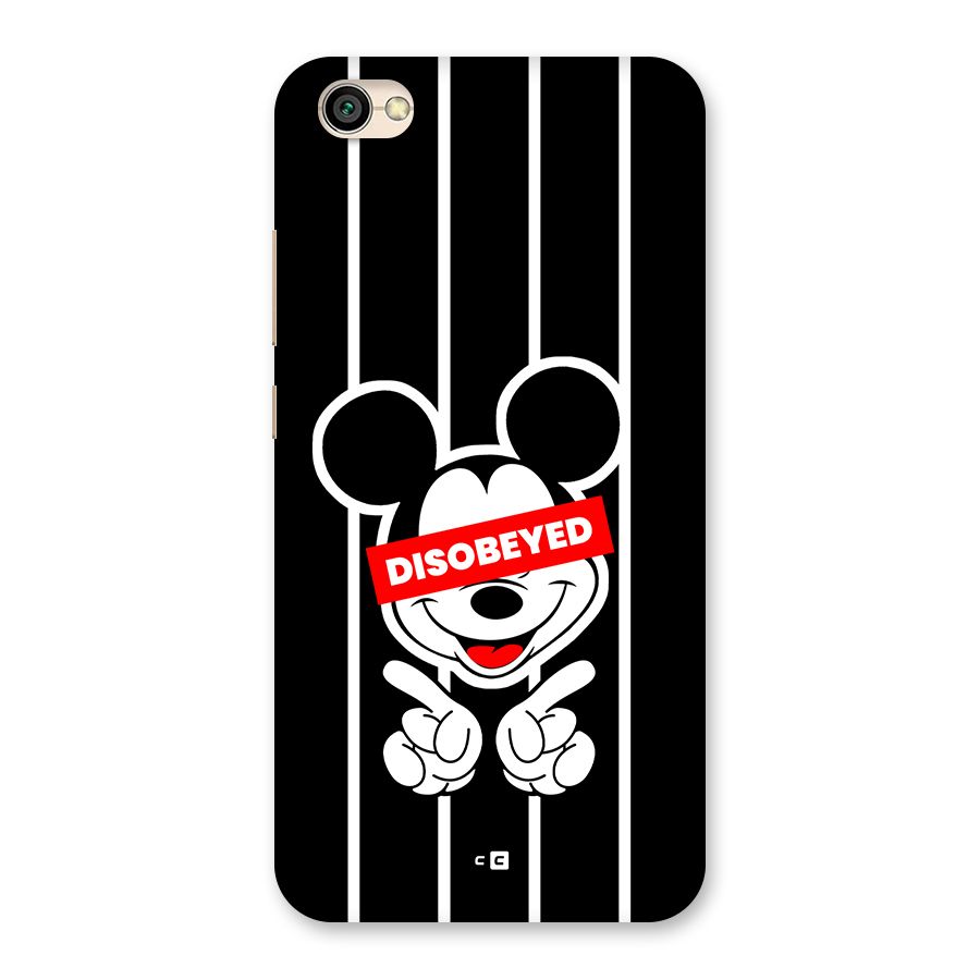 Disobeyed Micky Back Case for Redmi Y1 Lite