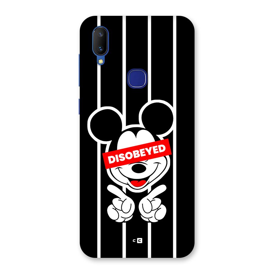 Disobeyed Micky Back Case for Vivo V11