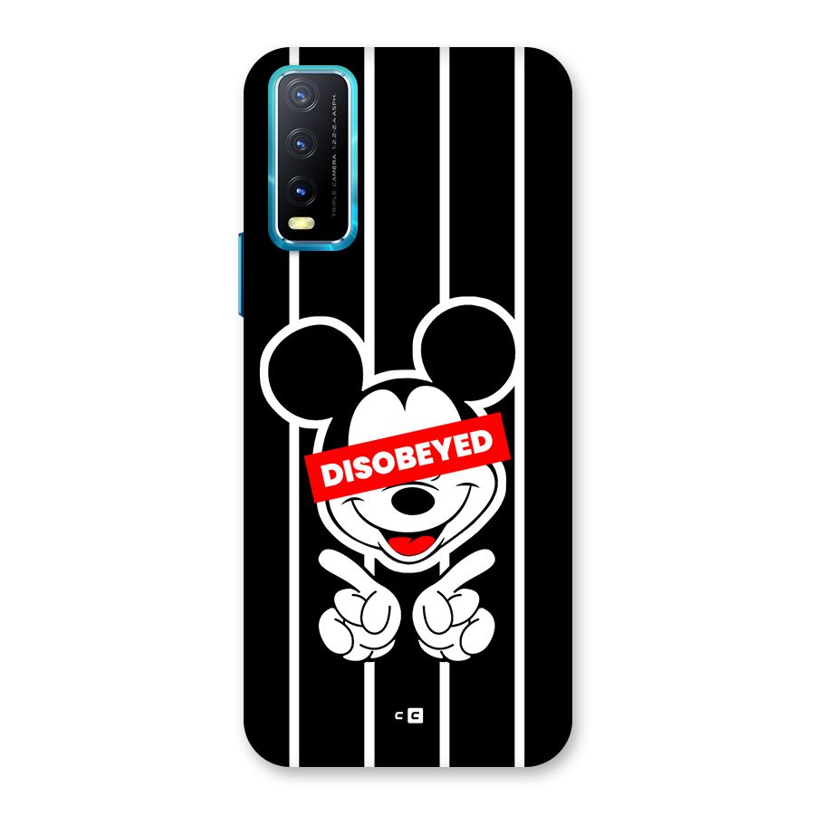 Disobeyed Micky Back Case for Vivo Y20