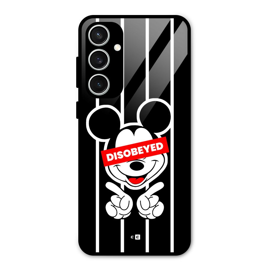 Disobeyed Micky Glass Back Case for Galaxy S23 FE