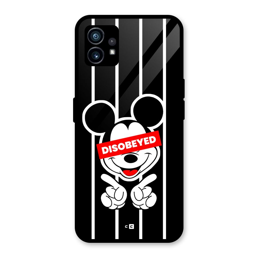 Disobeyed Micky Glass Back Case for Nothing Phone 1
