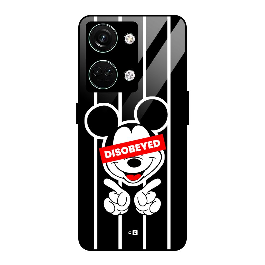 Disobeyed Micky Glass Back Case for Oneplus Nord 3