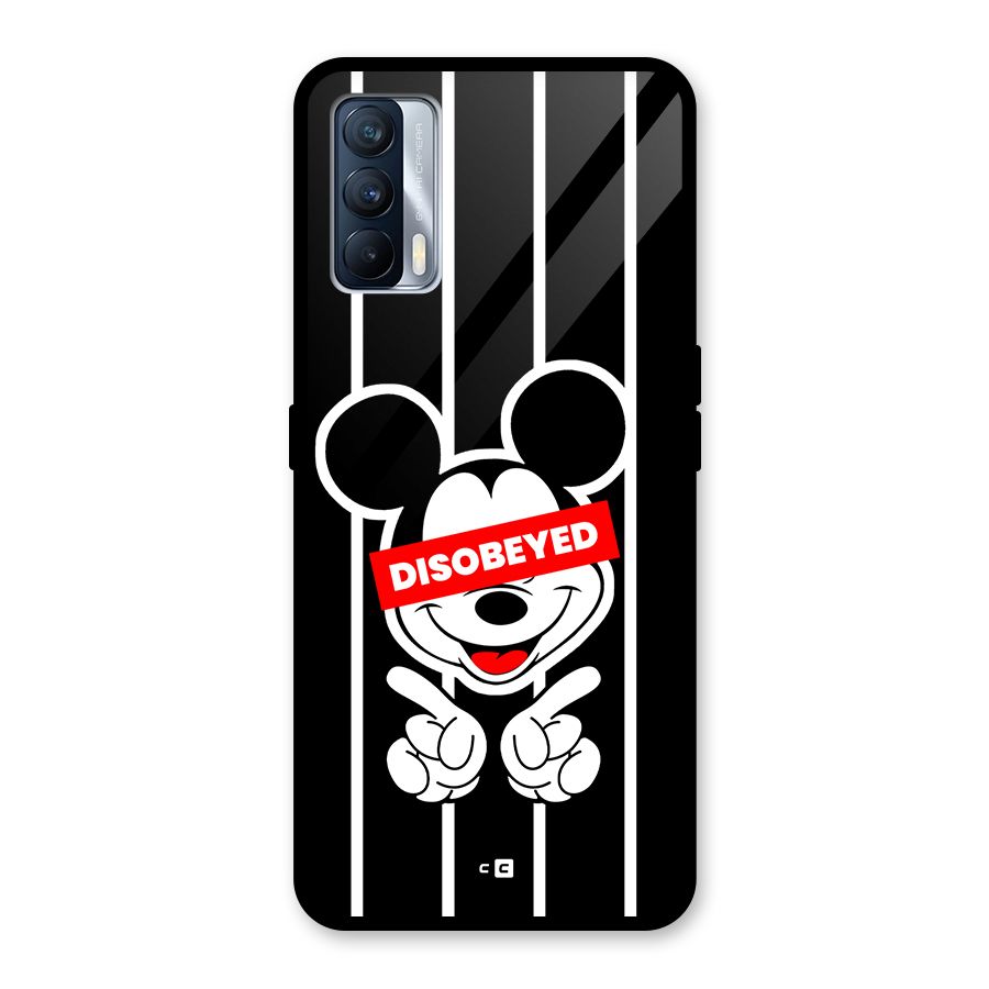 Disobeyed Micky Glass Back Case for Realme X7
