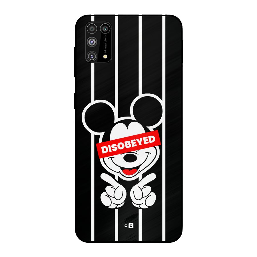 Disobeyed Micky Metal Back Case for Galaxy M31