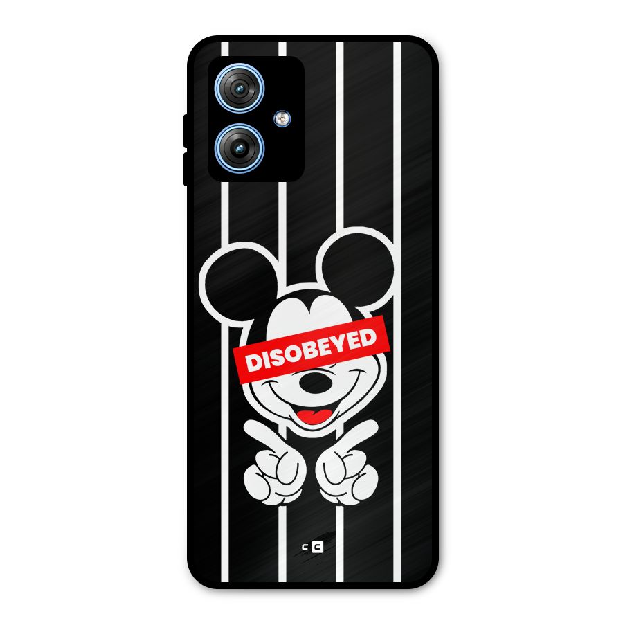 Disobeyed Micky Metal Back Case for Moto G54