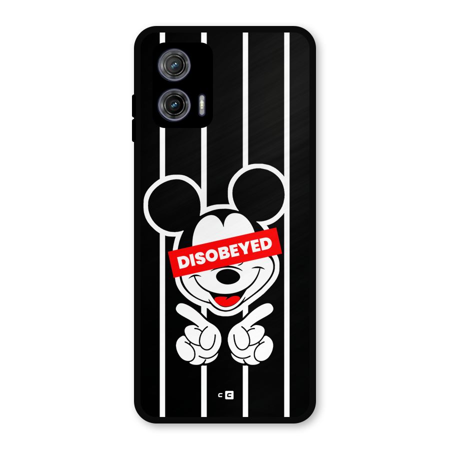 Disobeyed Micky Metal Back Case for Moto G73