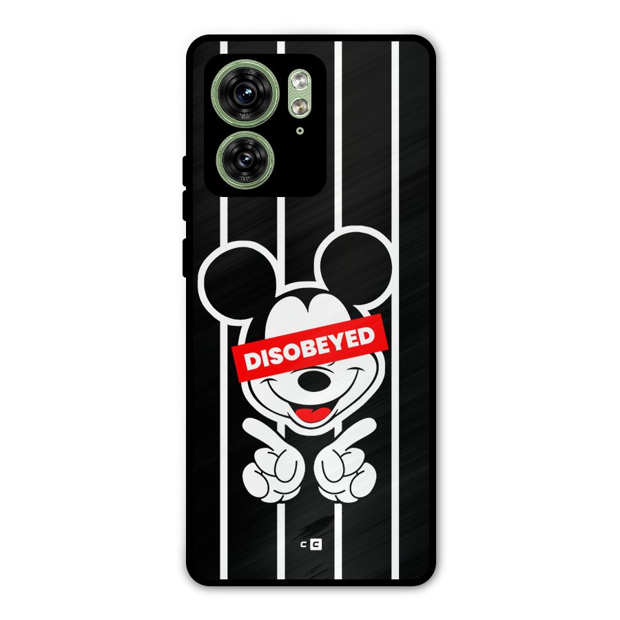 Disobeyed Micky Metal Back Case for Motorola Edge 40 5G