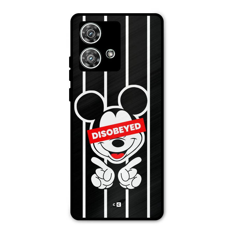 Disobeyed Micky Metal Back Case for Motorola Edge 40 Neo