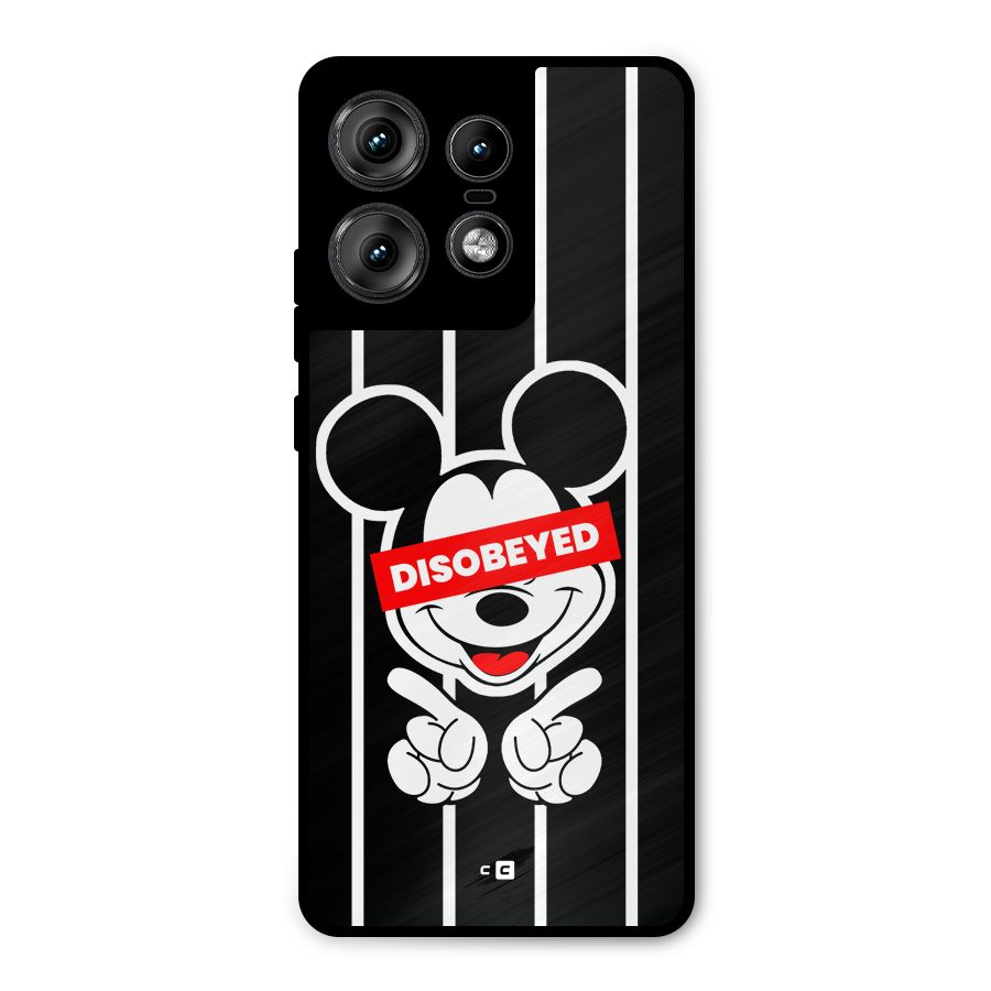 Disobeyed Micky Metal Back Case for Motorola Edge 50 Pro