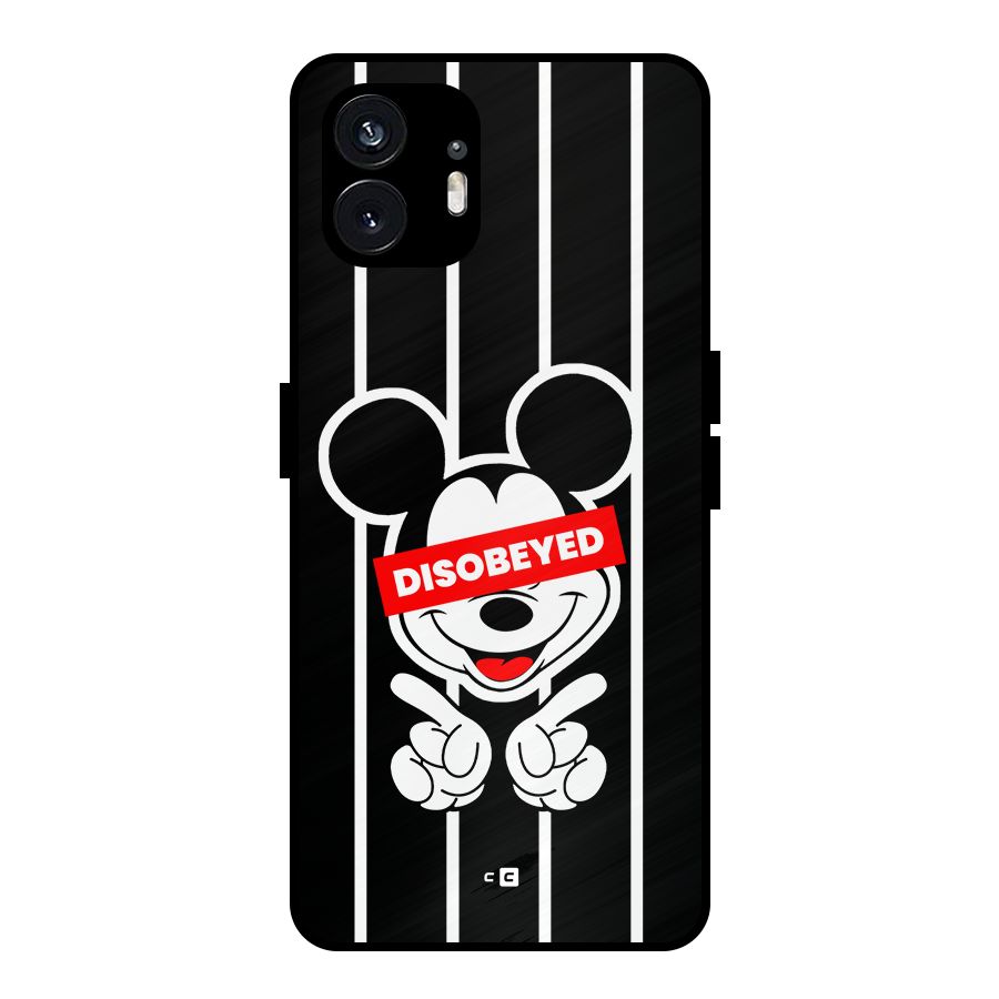 Disobeyed Micky Metal Back Case for Nothing Phone 2