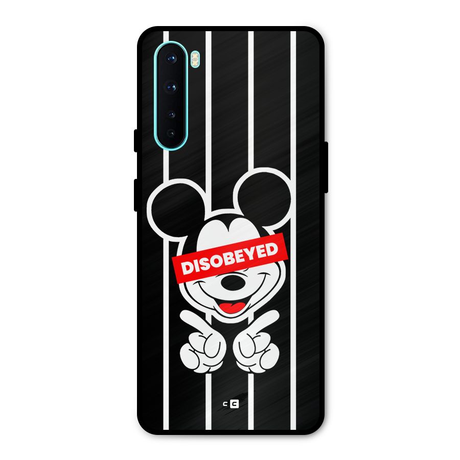 Disobeyed Micky Metal Back Case for OnePlus Nord