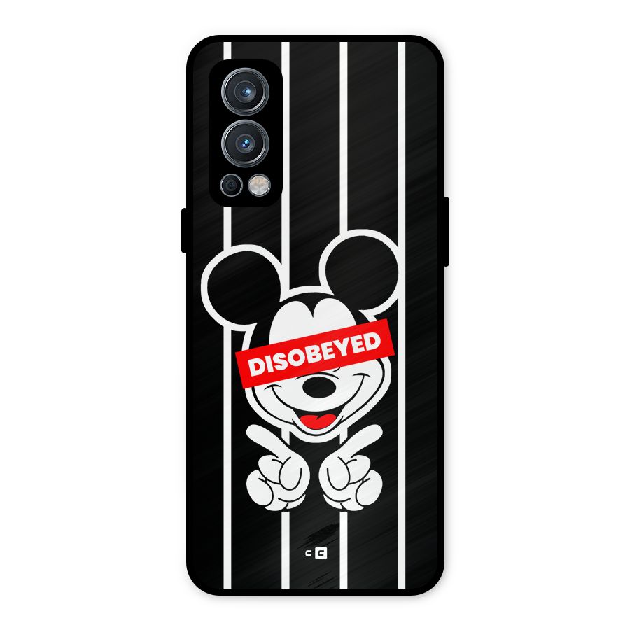 Disobeyed Micky Metal Back Case for OnePlus Nord 2 5G