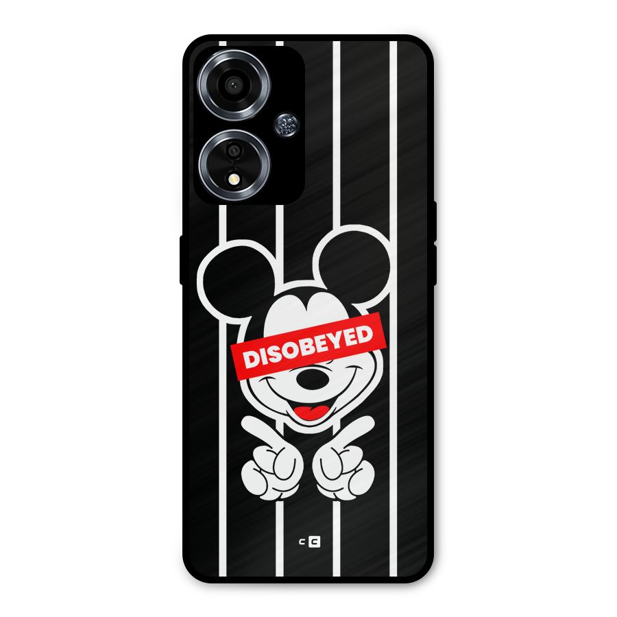 Disobeyed Micky Metal Back Case for Oppo A59