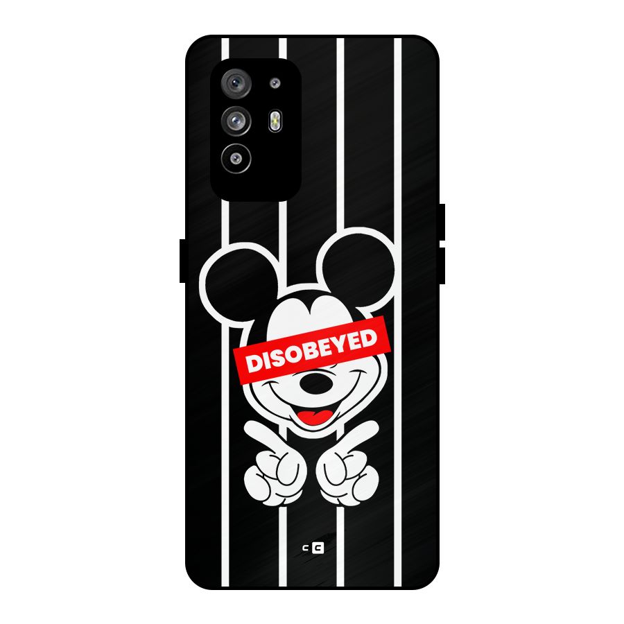 Disobeyed Micky Metal Back Case for Oppo F19 Pro Plus 5G