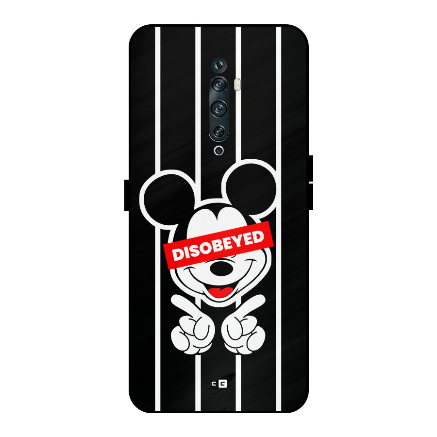 Disobeyed Micky Metal Back Case for Oppo Reno2 Z