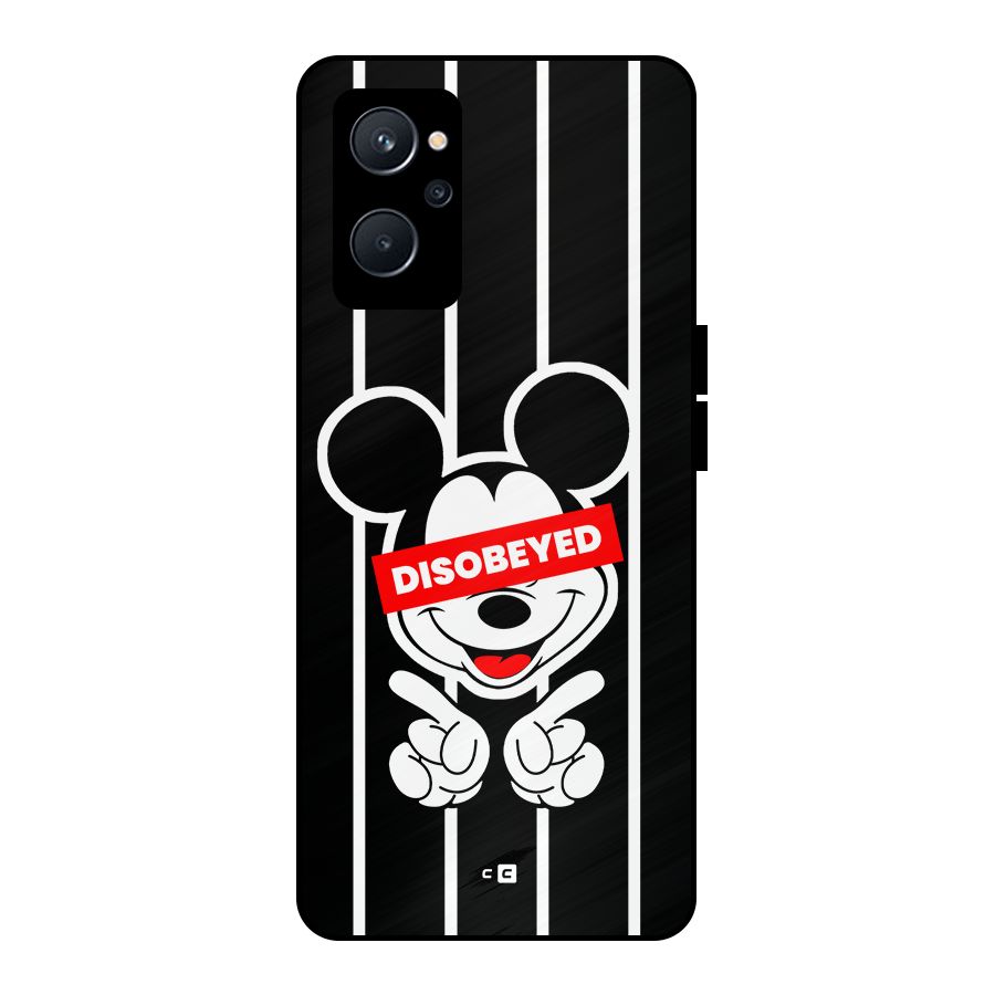 Disobeyed Micky Metal Back Case for Realme 9i 5G