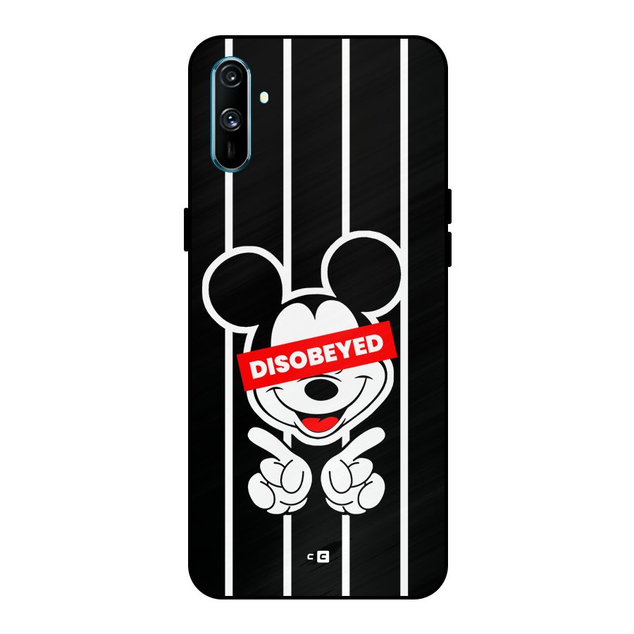 Disobeyed Micky Metal Back Case for Realme C3