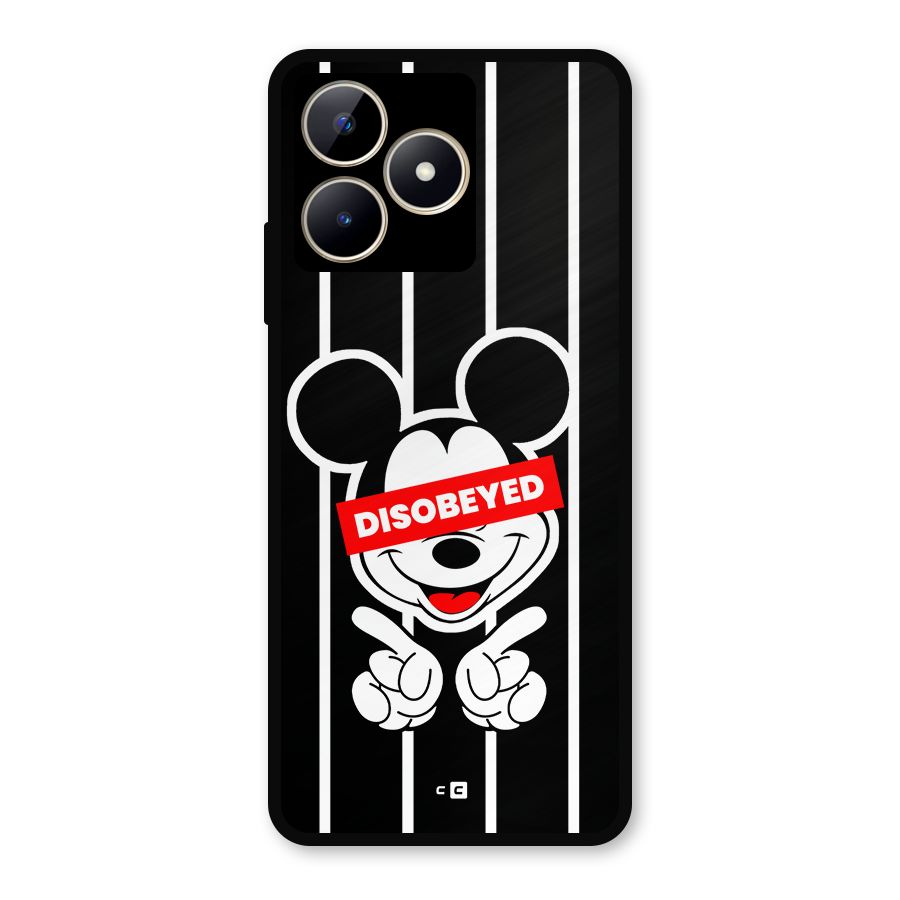 Disobeyed Micky Metal Back Case for Realme C53