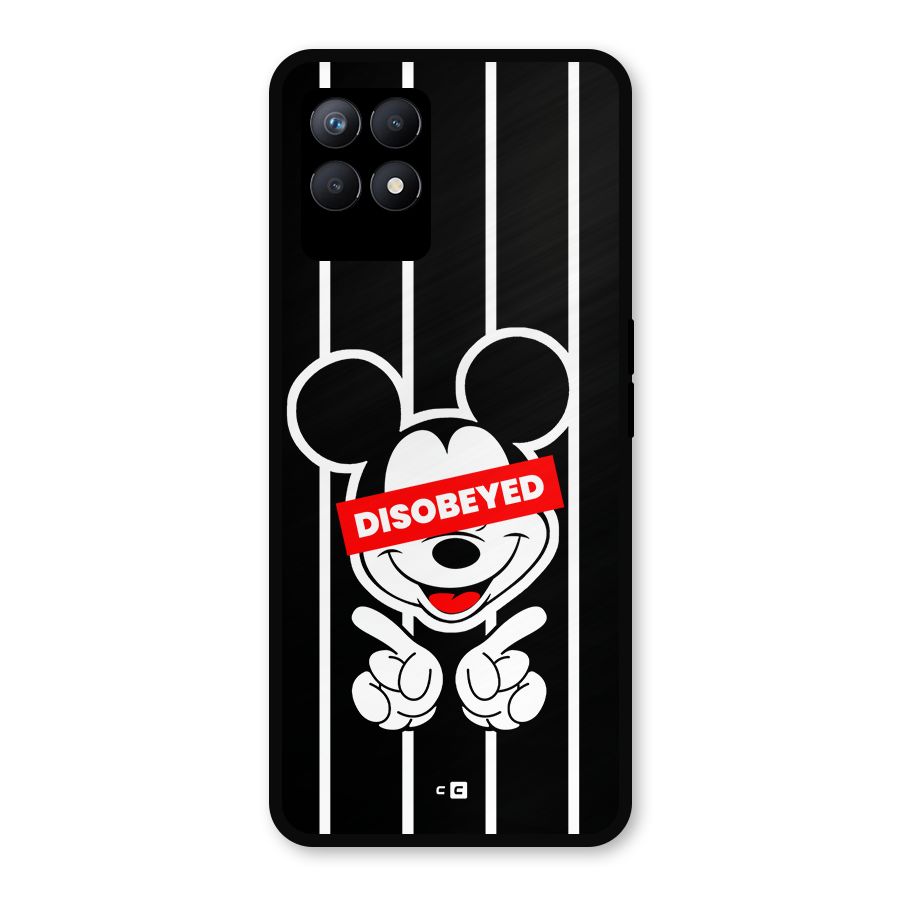 Disobeyed Micky Metal Back Case for Realme Narzo 50