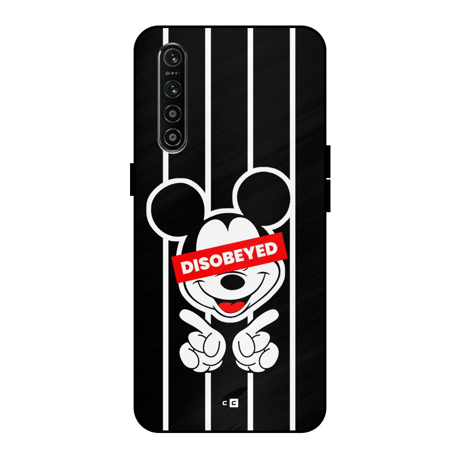 Disobeyed Micky Metal Back Case for Realme XT