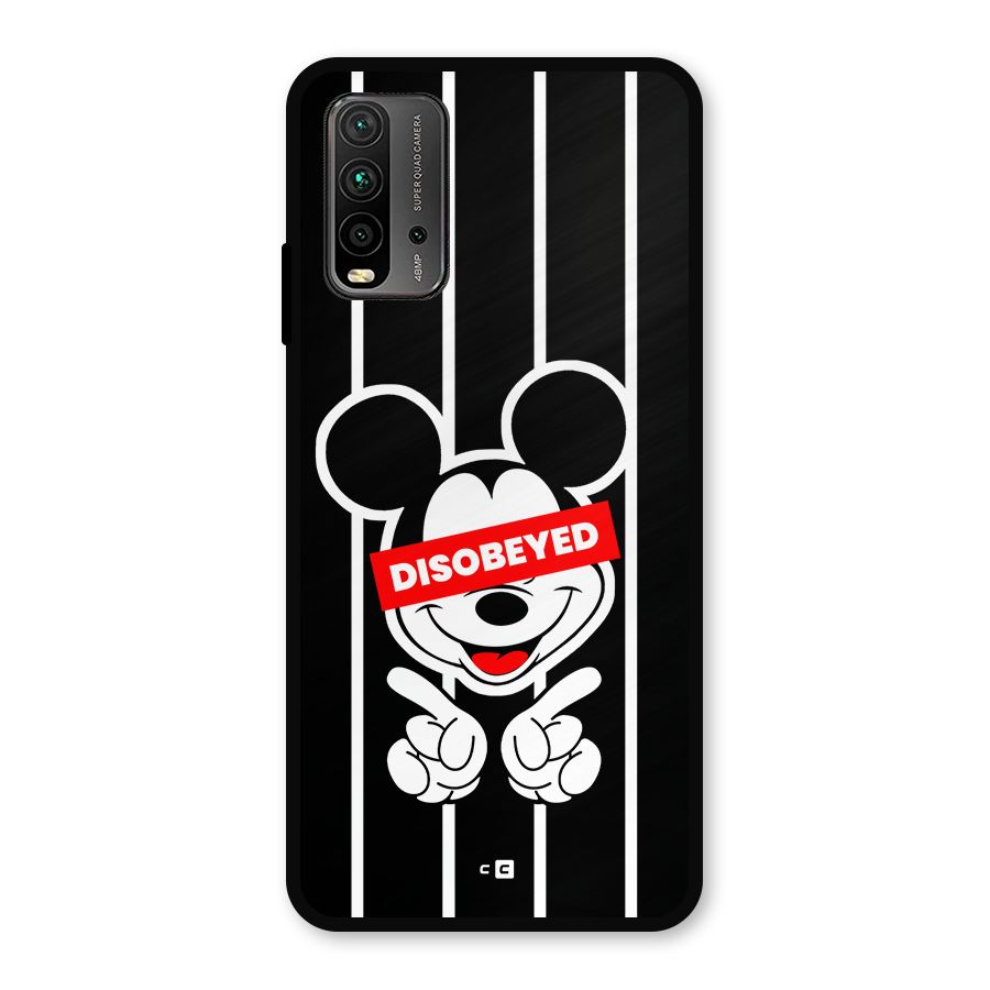 Disobeyed Micky Metal Back Case for Redmi 9 Power