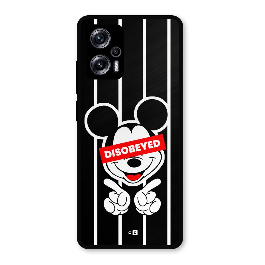 Disobeyed Micky Metal Back Case for Redmi K50i