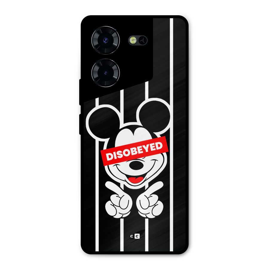 Disobeyed Micky Metal Back Case for Tecno Pova 5 Pro 5G