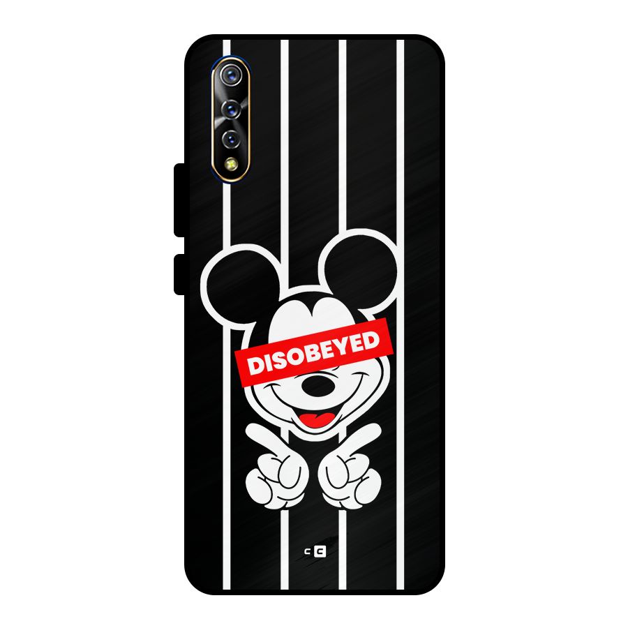 Disobeyed Micky Metal Back Case for Vivo S1