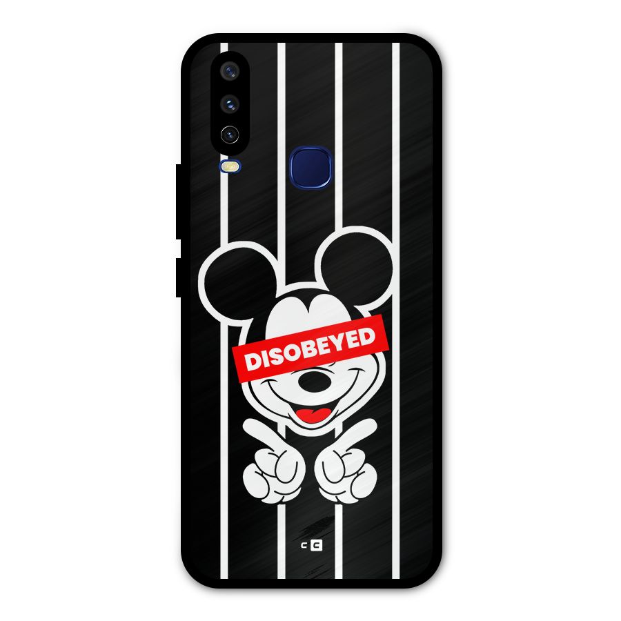 Disobeyed Micky Metal Back Case for Vivo U10