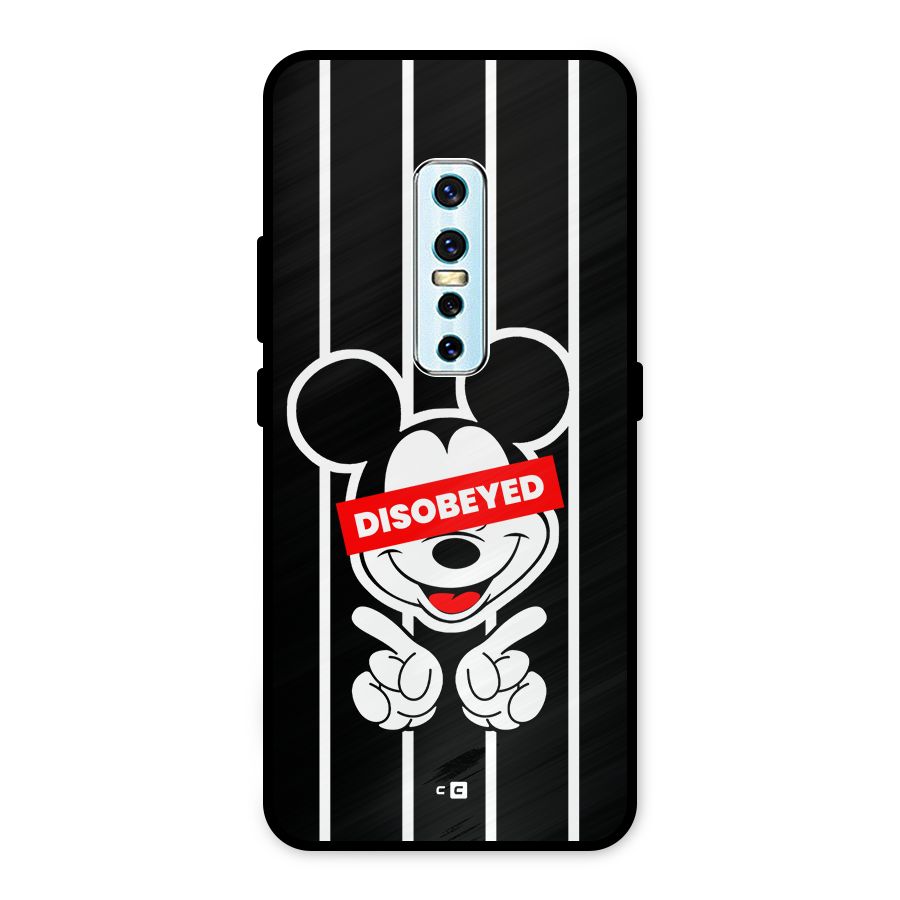 Disobeyed Micky Metal Back Case for Vivo V17 Pro
