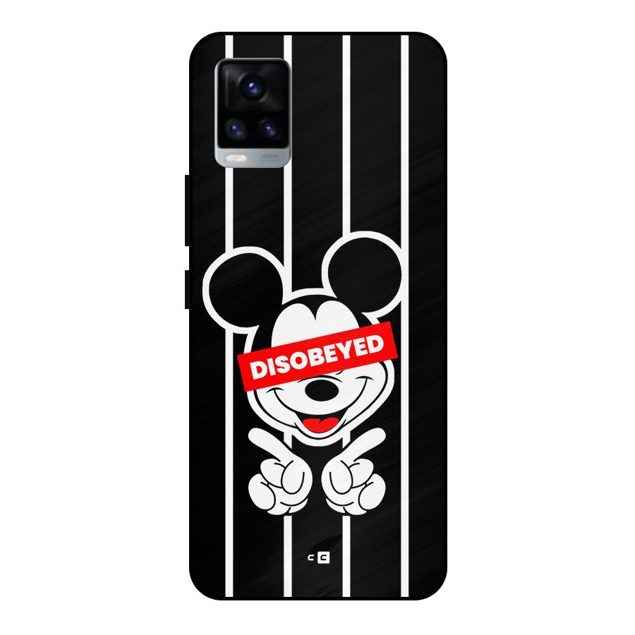 Disobeyed Micky Metal Back Case for Vivo V20 2021