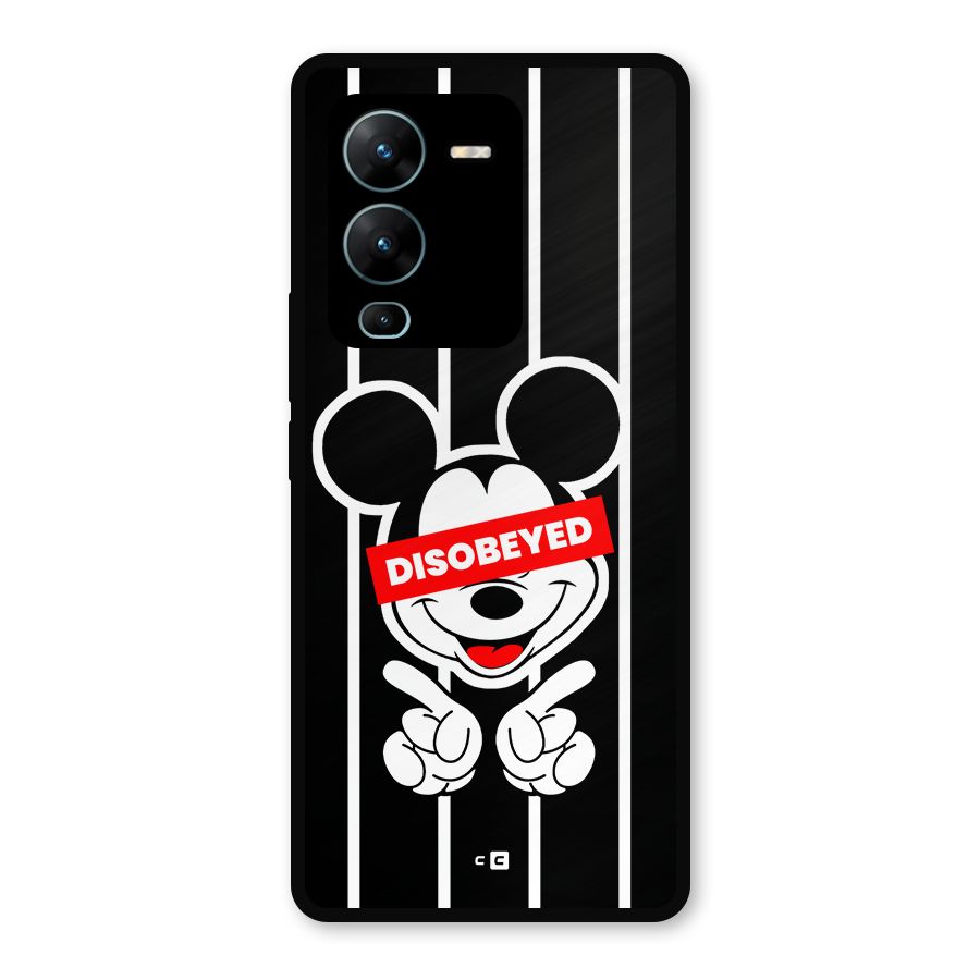Disobeyed Micky Metal Back Case for Vivo V25 Pro