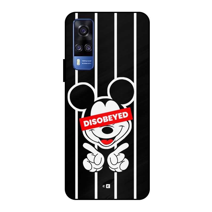 Disobeyed Micky Metal Back Case for Vivo Y51