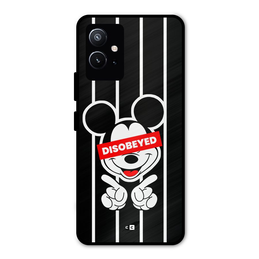 Disobeyed Micky Metal Back Case for Vivo Y75 5G