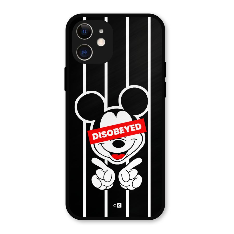 Disobeyed Micky Metal Back Case for iPhone 12