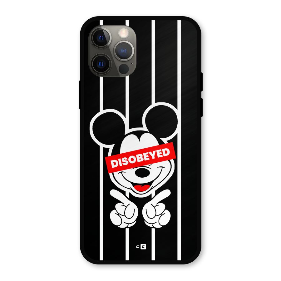 Disobeyed Micky Metal Back Case for iPhone 12 Pro